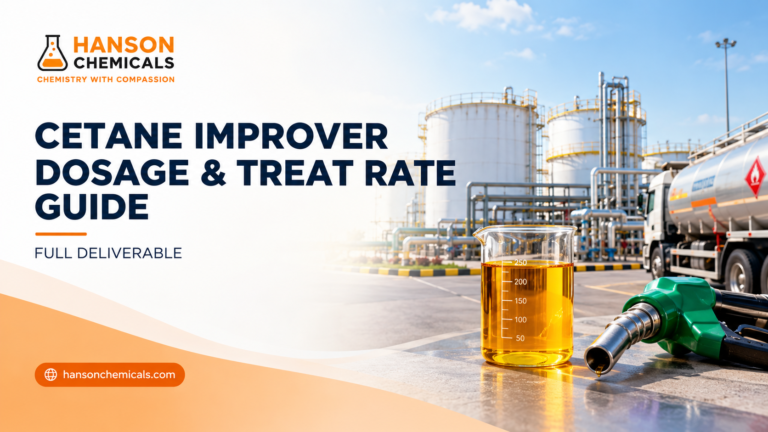 Cetane Improver Dosage & Treat Rate Guide Full Deliverable